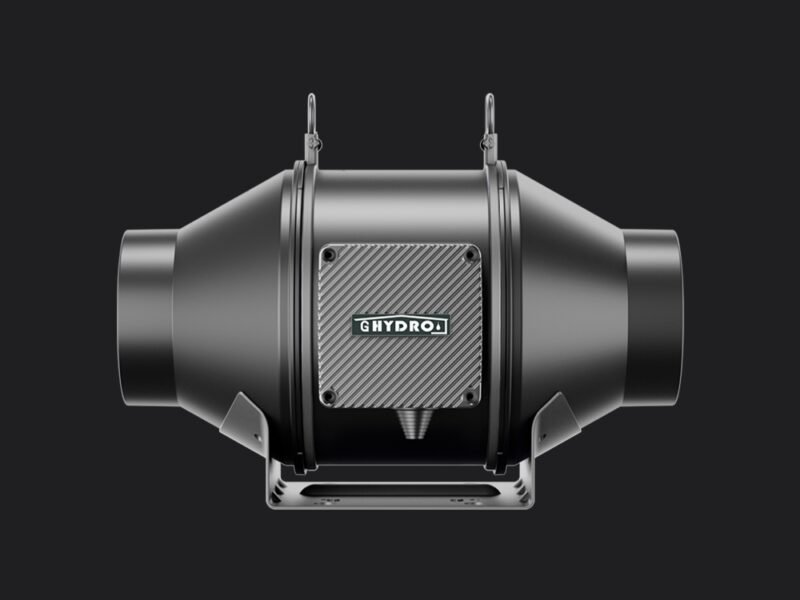 GH duct fan pro4, Quiet Inline Duct Fan System with Temperature Humidity VPD Controller, 4-Inch