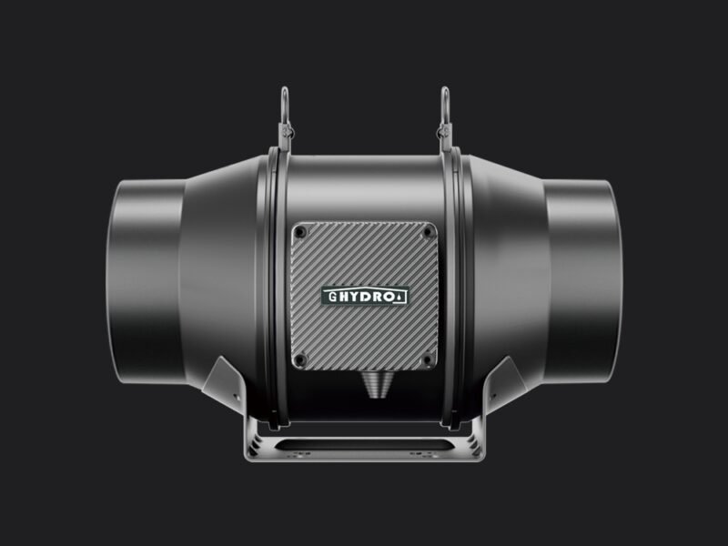 GH duct fan pro6, Quiet Inline Duct Fan System with Temperature Humidity VPD Controller, 6-Inch