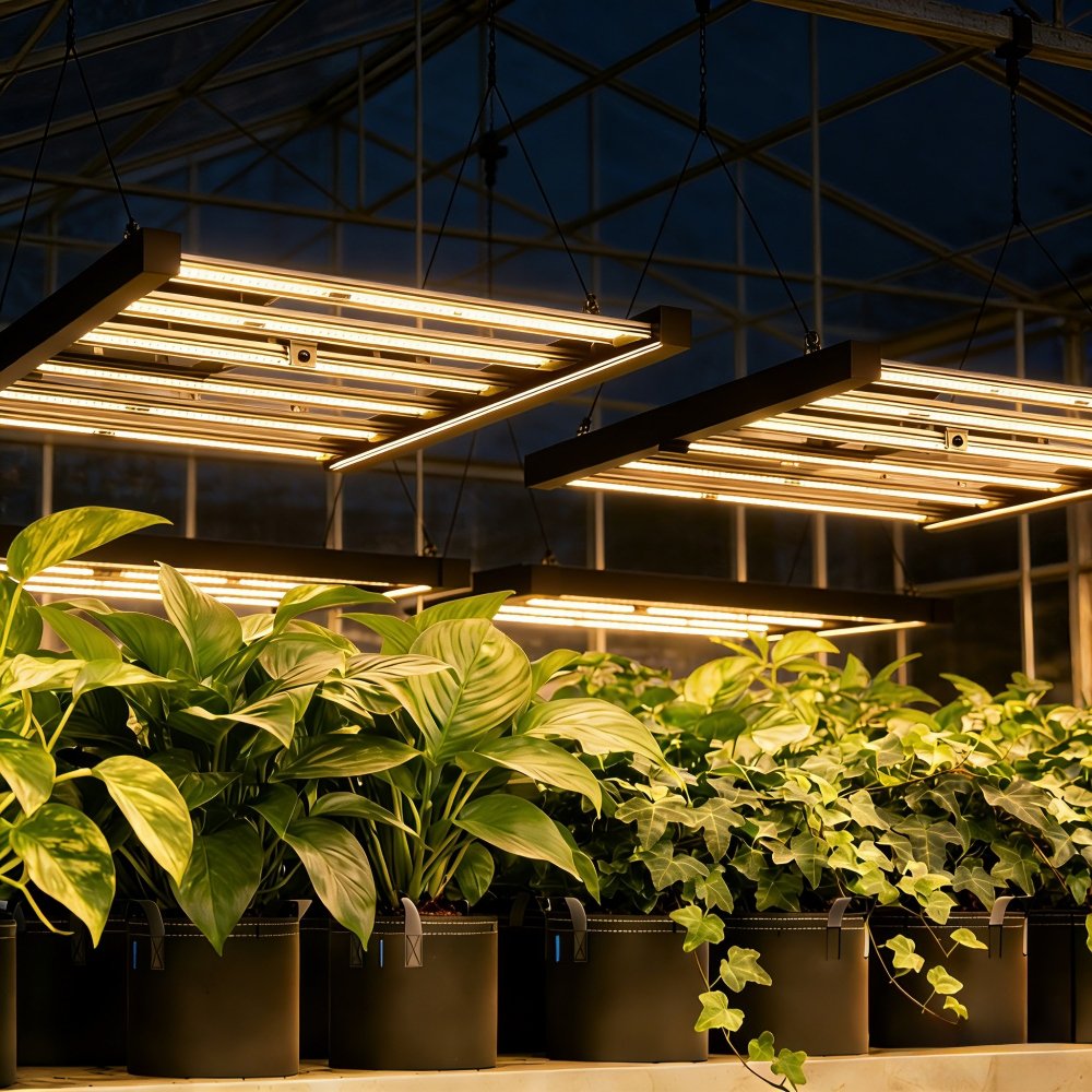 GH Full Spectrum LED Grow Light Bar450W, High PPFD & Low Heat, 4 x 4 Ft. Coverage