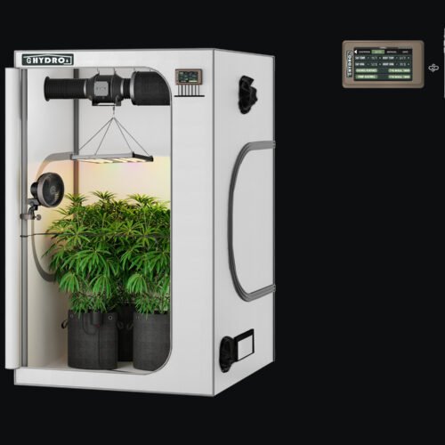 36"x36"x72" 1680D Mylar Grow Tent Kit with Smart Controller & Full Grow Equipment Set