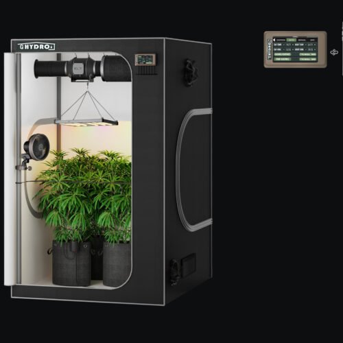 36"x36"x72" 1680D Mylar Grow Tent Kit with Smart Controller & Full Grow Equipment Set