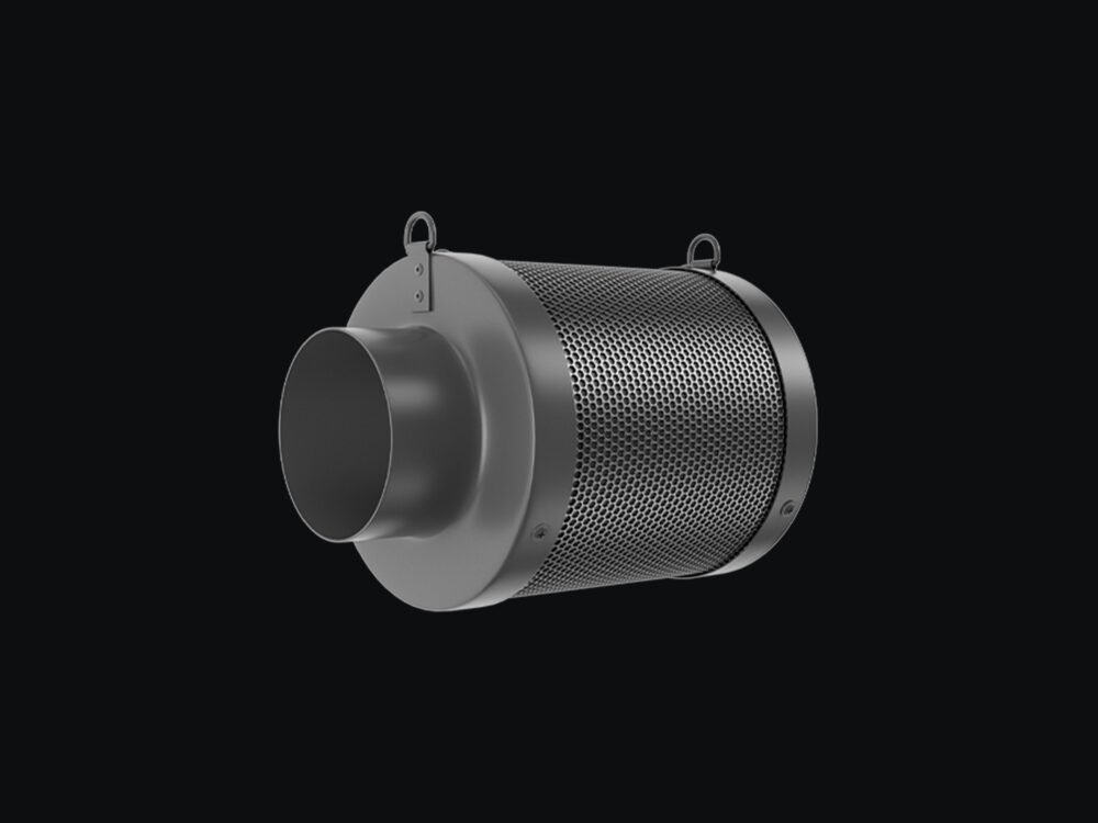 4X10 4*10Inch Hydroponic Air Carbon Filter Australian Charcoal Odor Scrubber Reversible Flange Included