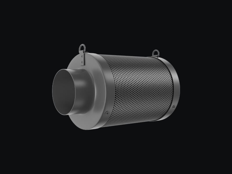 4X12 4*12Inch Hydroponic Air Carbon Filter Australian Charcoal Odor Scrubber Reversible Flange Included