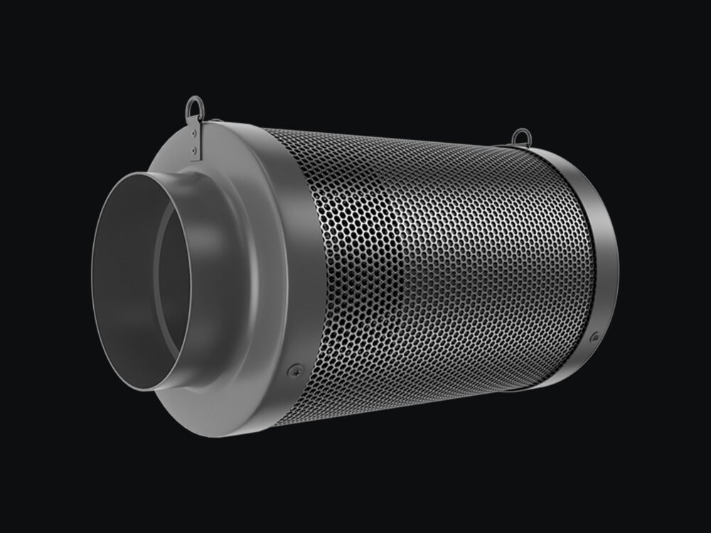 6*16Inch Hydroponic Air Carbon Filter Australian Charcoal Odor Scrubber Reversible Flange Included