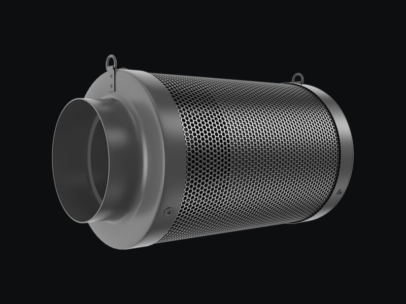 6*16Inch Hydroponic Air Carbon Filter Australian Charcoal Odor Scrubber Reversible Flange Included