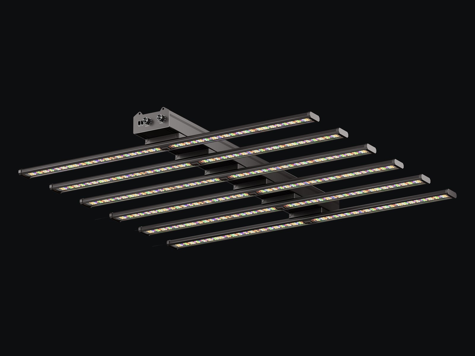 450-生长灯-1.jpg 450W LED Grow Light | 2.6μmol/J Full Spectrum | App Control & Dimmable 4-Bar Lamp for 4x4ft Indoor Plants Full Cycle Growth - Image 1