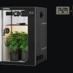 48"x48"x80" 1680D Mylar Grow Tent Kit with Smart Controller & Full Grow Equipment Set