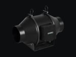 4 Inch Inline Duct Fan, 212 CFM Quiet EC Motor Ventilation Exhaust Fan for Grow Tent, Hydroponics and Indoor Gardening