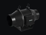 6 Inch Inline Duct Fan, 402 CFM Quiet EC Motor Ventilation Exhaust Fan for Grow Tent, Hydroponics and Indoor Gardening