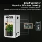 24”x24”x48” 1680D Mylar Grow Tent Kit with Smart Controller & Full Grow Equipment Set - Image 3