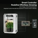 48"x24"x60" 1680D Mylar Grow Tent Kit with Smart Controller & Full Grow Equipment Set - Image 3
