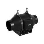 4 Inch Inline Duct Fan, 212 CFM Quiet EC Motor Ventilation Exhaust Fan for Grow Tent, Hydroponics and Indoor Gardening