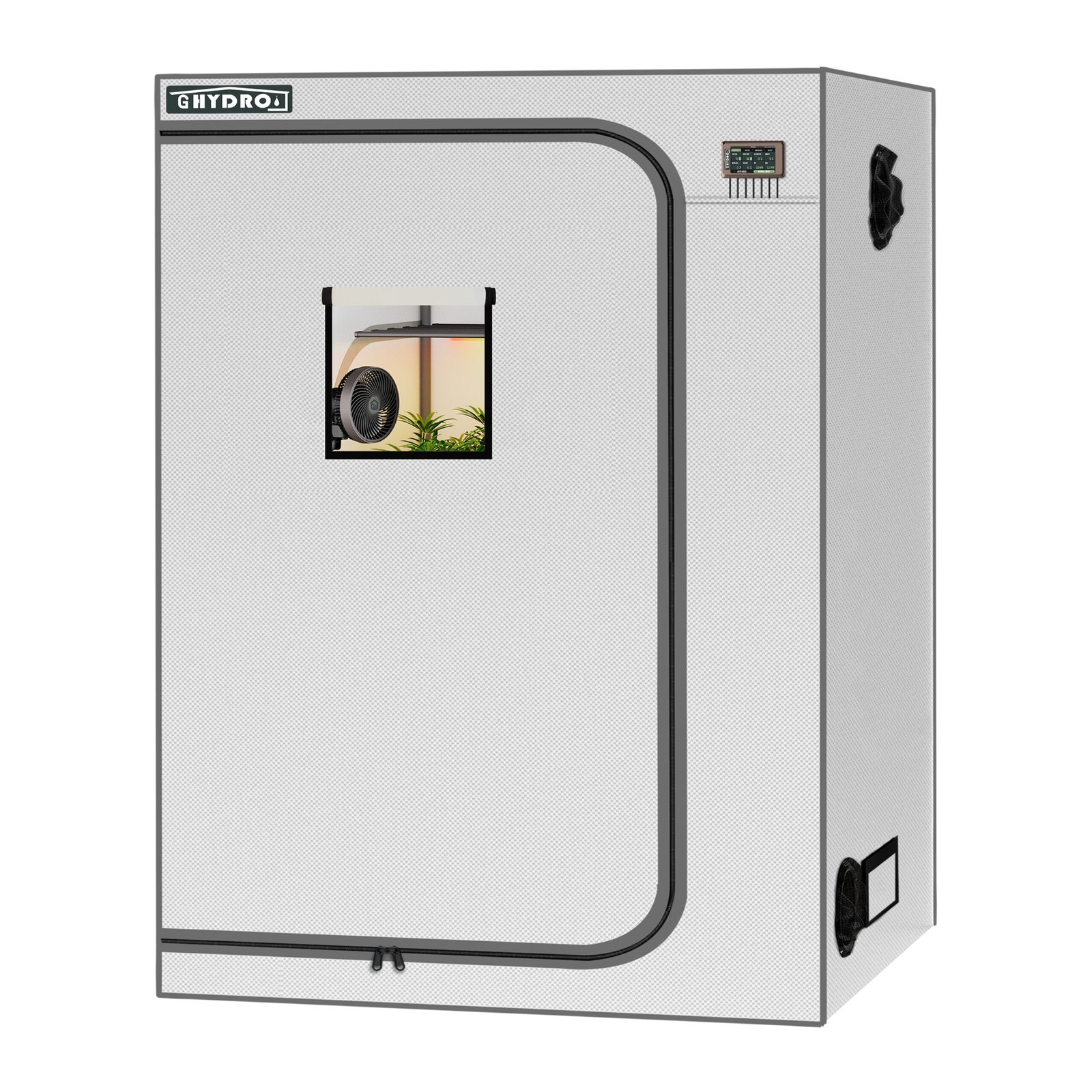 5x3 60''*30''*80'' (5×3) 1680D Indoor Grow Tent: Hydroponic, Climate Control, Optimal Growth - Image 1